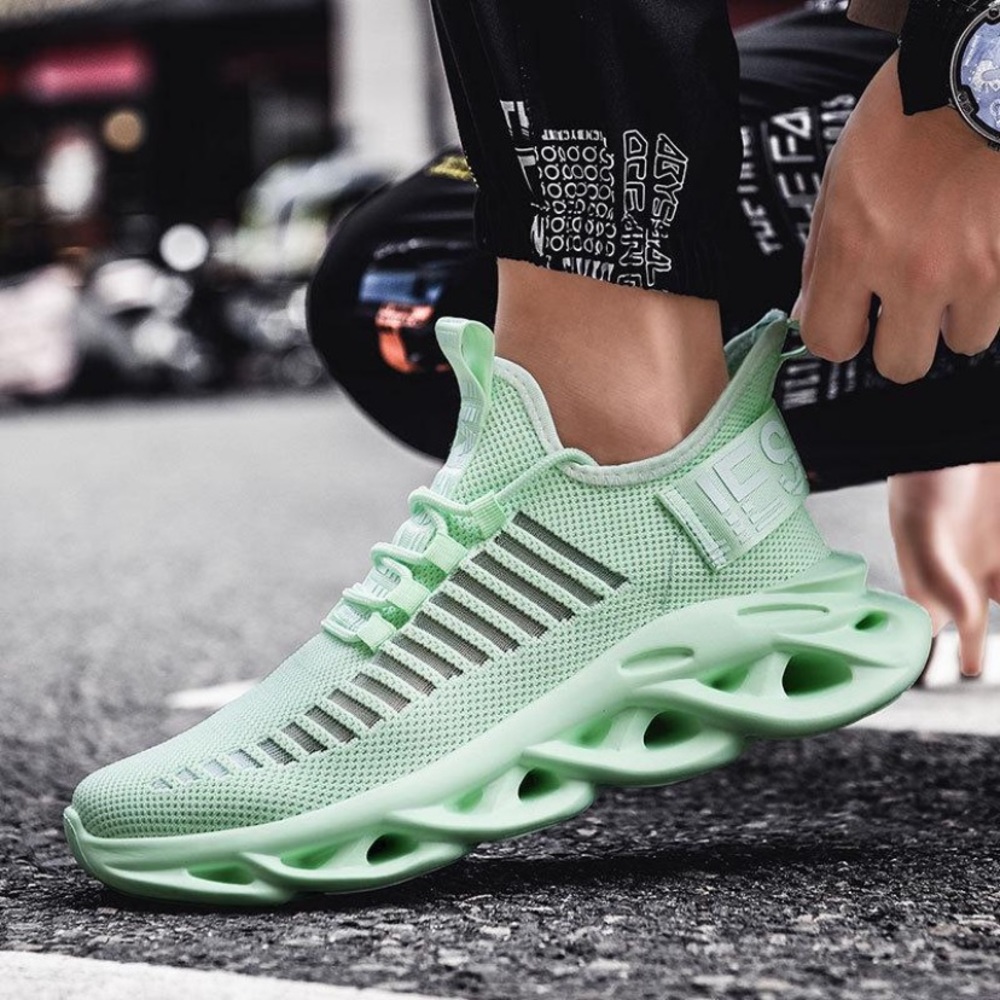 Mint sneakers